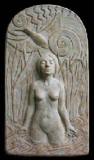 Cast stone plaque